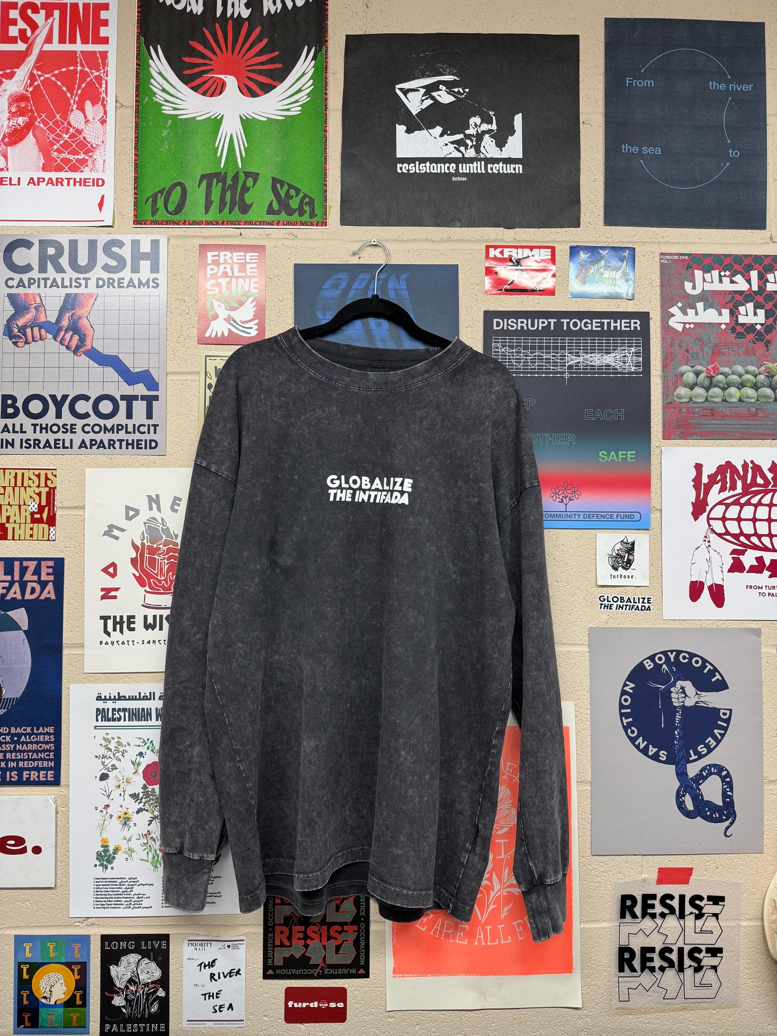 Globalize the Intifada - Longsleeve Tee