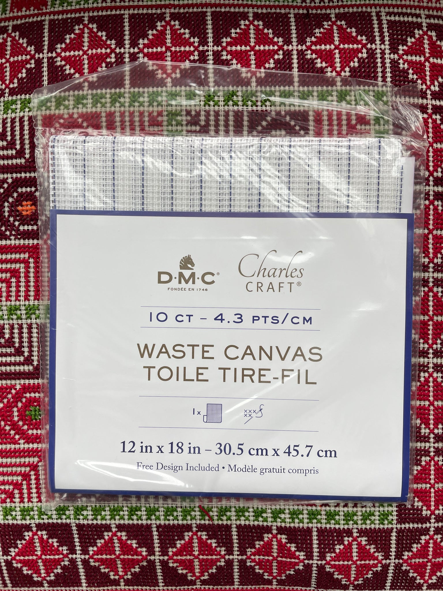 10 Count Waste Canvas -  12 in x 18 in